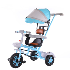 2022 First-Rate Attractive And Reasonable Price Baby Push Baby With Canopy Child's Tricycle