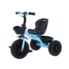 2022 Child's Wholesale Toys Cheap Price Flashing 3 Wheel Baby Tricycle