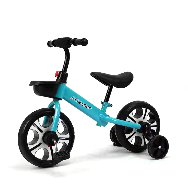 2022Huti children balance bike auxiliary wheel children balance cycle