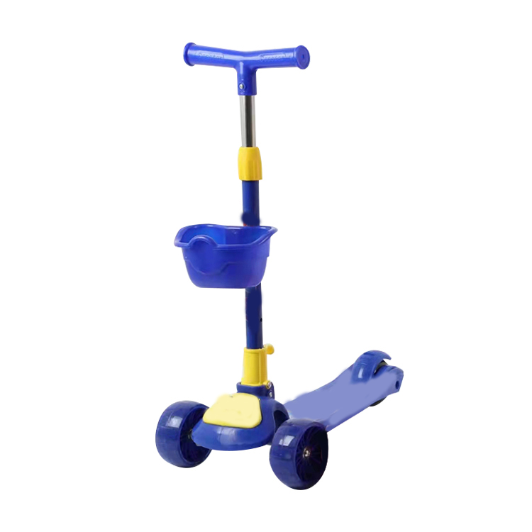 2022 New Crane Kids Cartoon Multi-Color Scooter is the most popular style for children