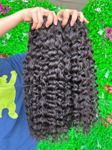 Top Quality Virgin Hair Burmese curly Bundles