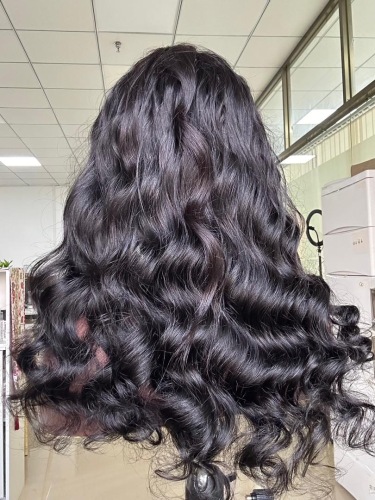 Loose wave Transparent Lace 13x4 and 13x6 Frontal Wig Top quality hair Pre-Plucked lace full cuticle aligned same direction