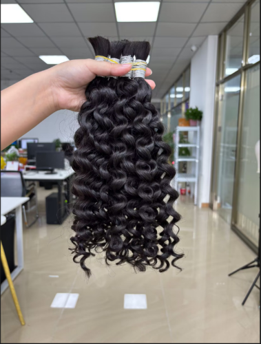 Top Quality Virgin Hair bulk braid hair Water wave