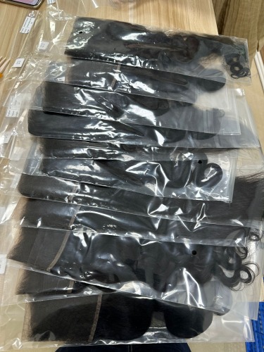 synthetic hair bundles lace wig wholesale sample order