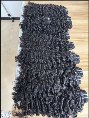 Top quality hair 9 bundles deal Cambodian bundles Burmese curly Natural wave Free shipping