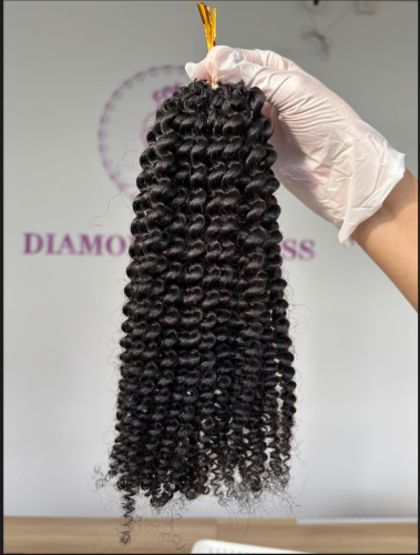 Top Quality Virgin Hair Deep wave Crochet hair extension