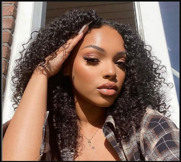 Kinky curly Transparent Lace 13x4 and 13x6Frontal Wig Top quality hair Pre-Plucked lace full cuticle aligned same direction