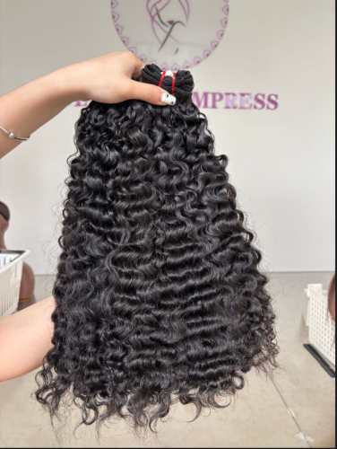 Double drawn bundle SDD bundles Burmese curly
