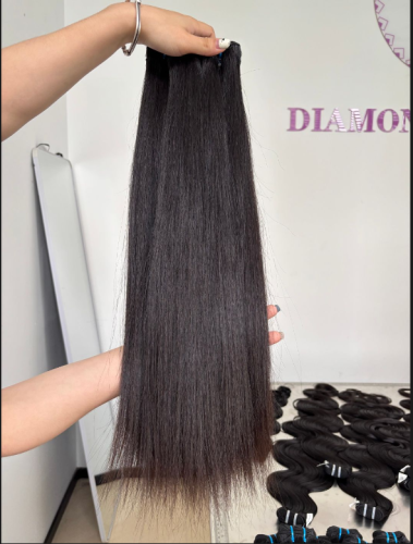 Straight bundles One donor single donor bundles only pick young girl hair upprocessed hair