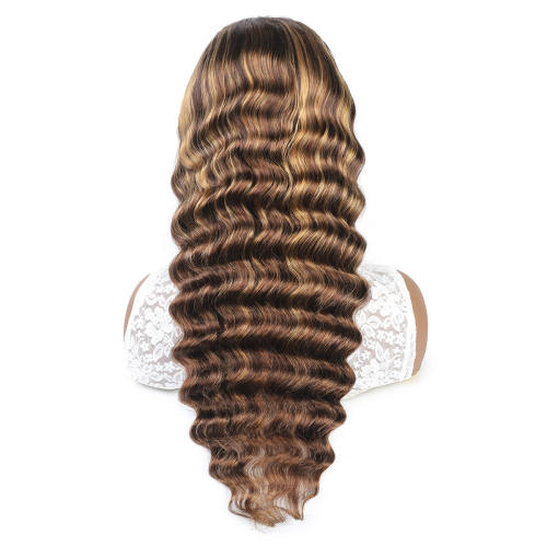 Loose deep lace wig