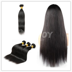 Amoy Virgin Hair 3pcs Remy Straight Hair Bundles Natural Black