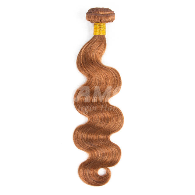 Amoy Virgin Hair 3pcs ombre hair bundles 30# Straight/Body Wave