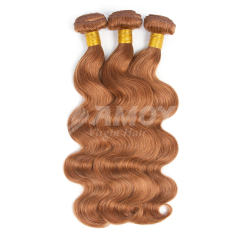 Amoy Virgin Hair 3pcs ombre hair bundles 30# Straight/Body Wave