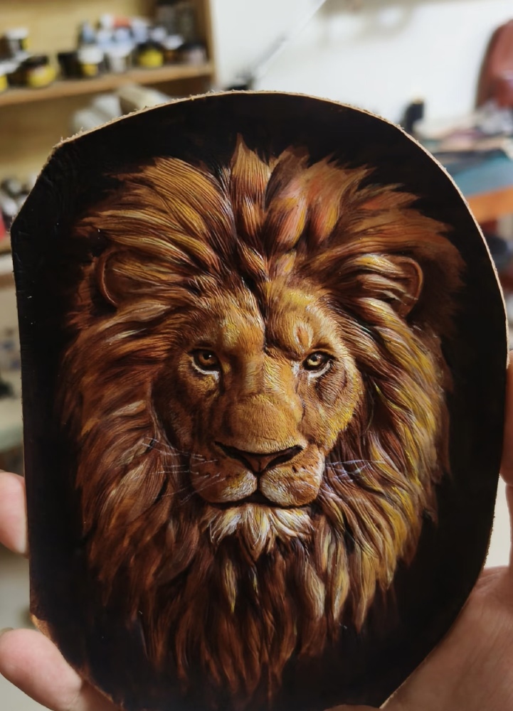 Luckypeti Custom Leather Exotic Pets Portrait