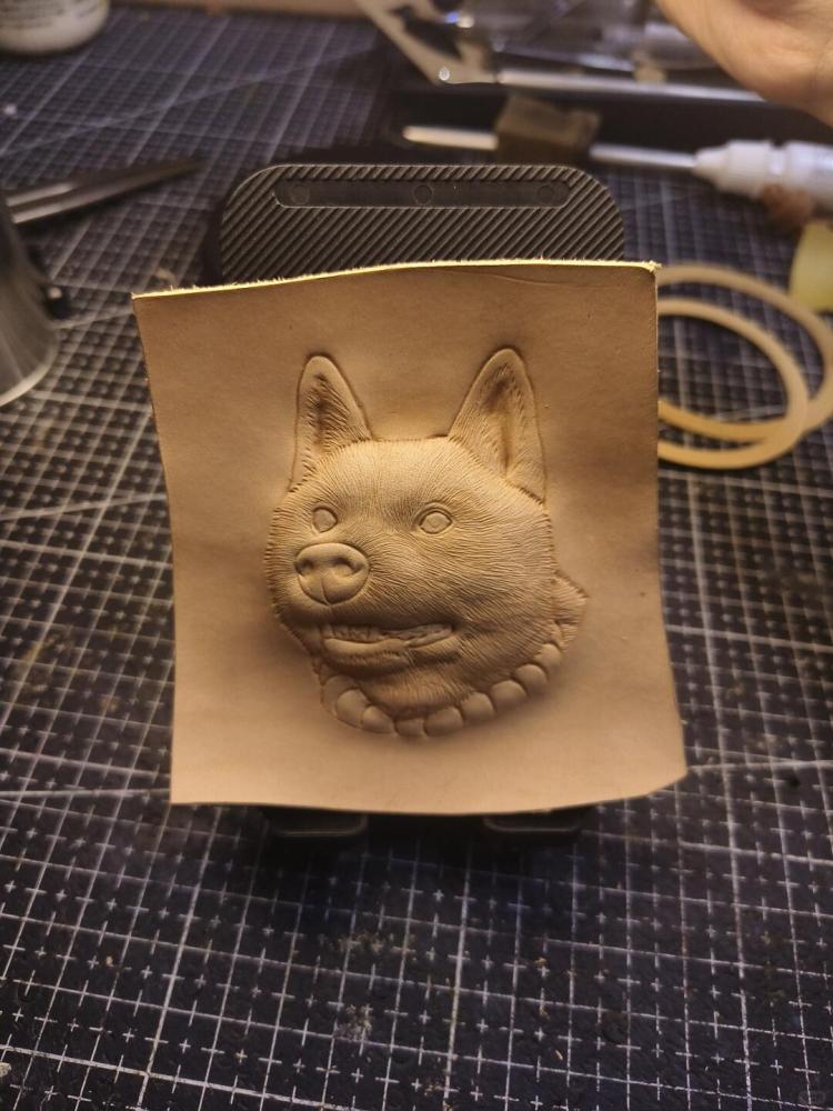 Luckypeti Custom Leather Pets Portrait Wallet