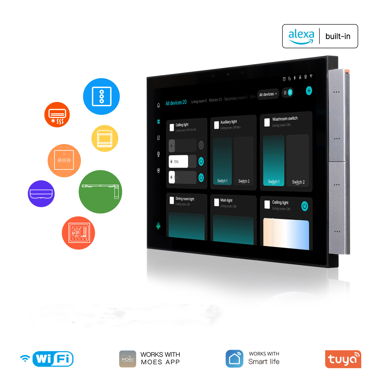 Tuya 10" Smart Central Panel Max US version