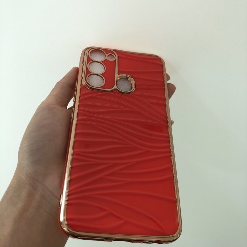 New Design Electroplated TPU phone case manufacturer wholesale TPU+SILICONE mobile phone back cover TECNO CAMON18 PREMIER