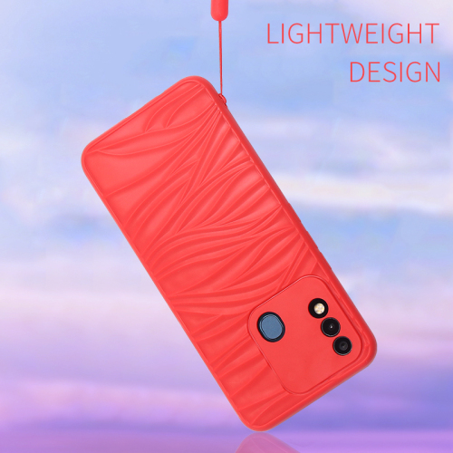Suitable SAM A50S Ripple silicone phone cover SAM A50 anti-drop TPU+SILICONE Shockproof phone case manufacturer