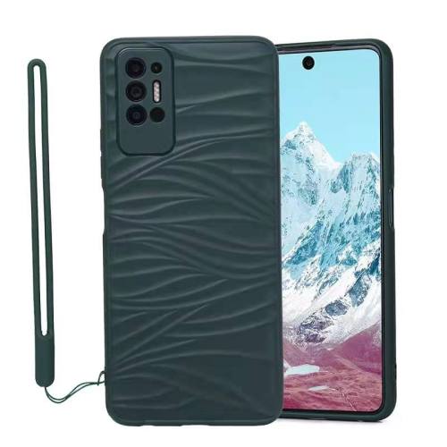 FOR TECNO Camon18i/CG6 Ripple silicone phone case camon18 CAMON18 premier anti-drop TPU+SILICONE mobile phone case manufacturer