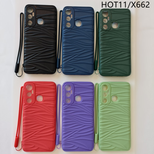 Suitable INFINIX ZERO X Ripple silicone phone case manufacturer anti-drop TPU+SILICONE mobile phone case HOT11S Back Cover case