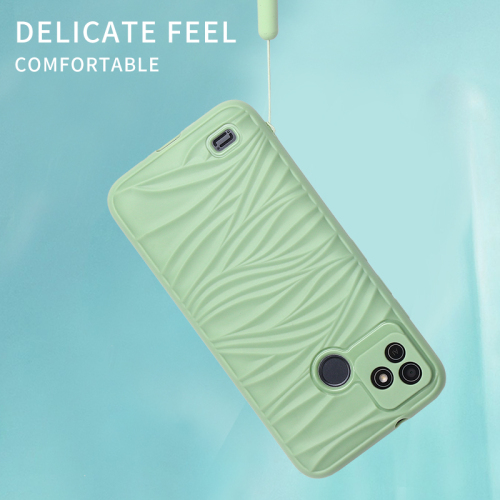 Tecno Pova neo/LE6 POP5lte POP4LTE Ripple silicone phone caseanti-drop TPU+SILICONE mobile phone case manufacturer