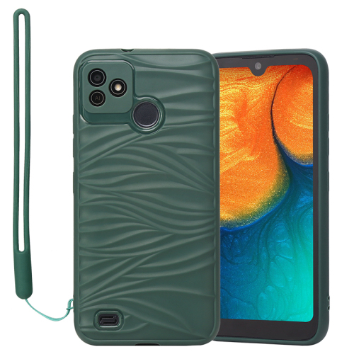 ITEL A58 A27 A24 Ripple silicone Phone Case Anti-fall Back Cover Wholesale TPU Material Manufacture