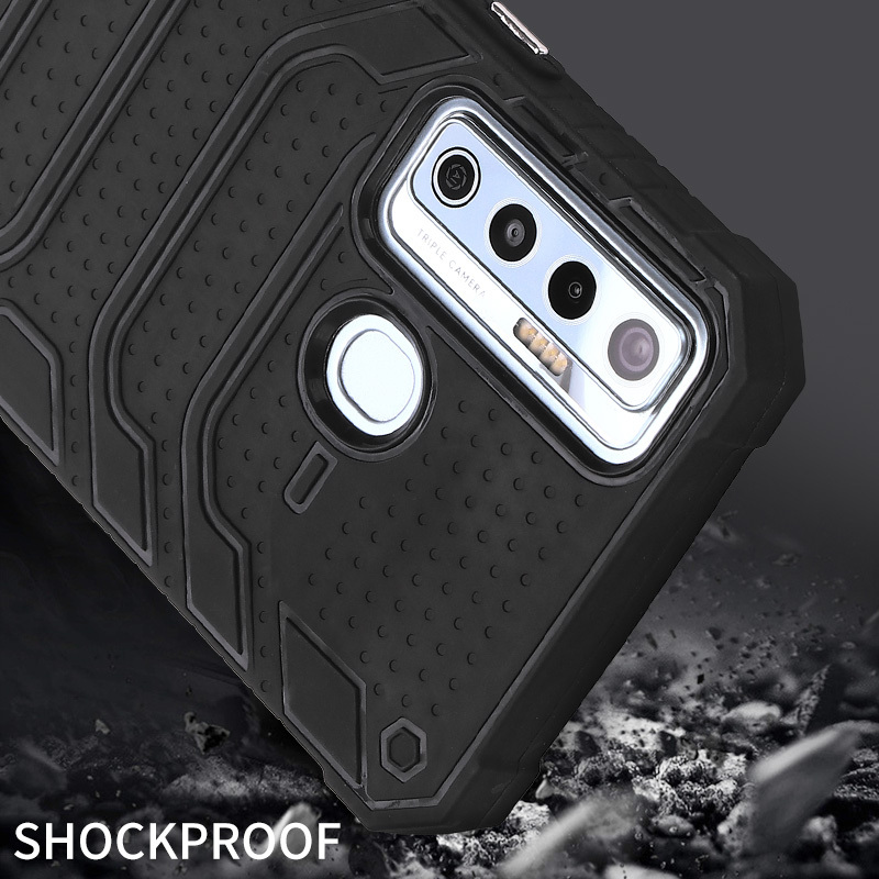 Manufacturer mobile phone case suitable TECNO POP5 PRO anti-fall Super-iron Back Cover