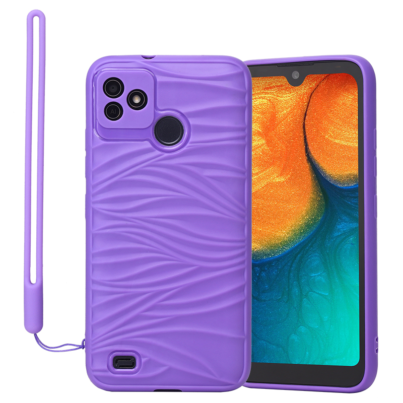 Factory Wholesale Ripple silicone phone case soft material suitable for INFINIX HOT 11 PLAY