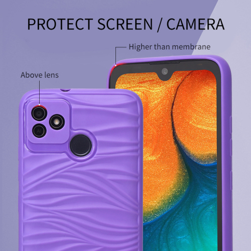 Factory Wholesale Ripple silicone phone case soft material suitable for redmi note11/11S