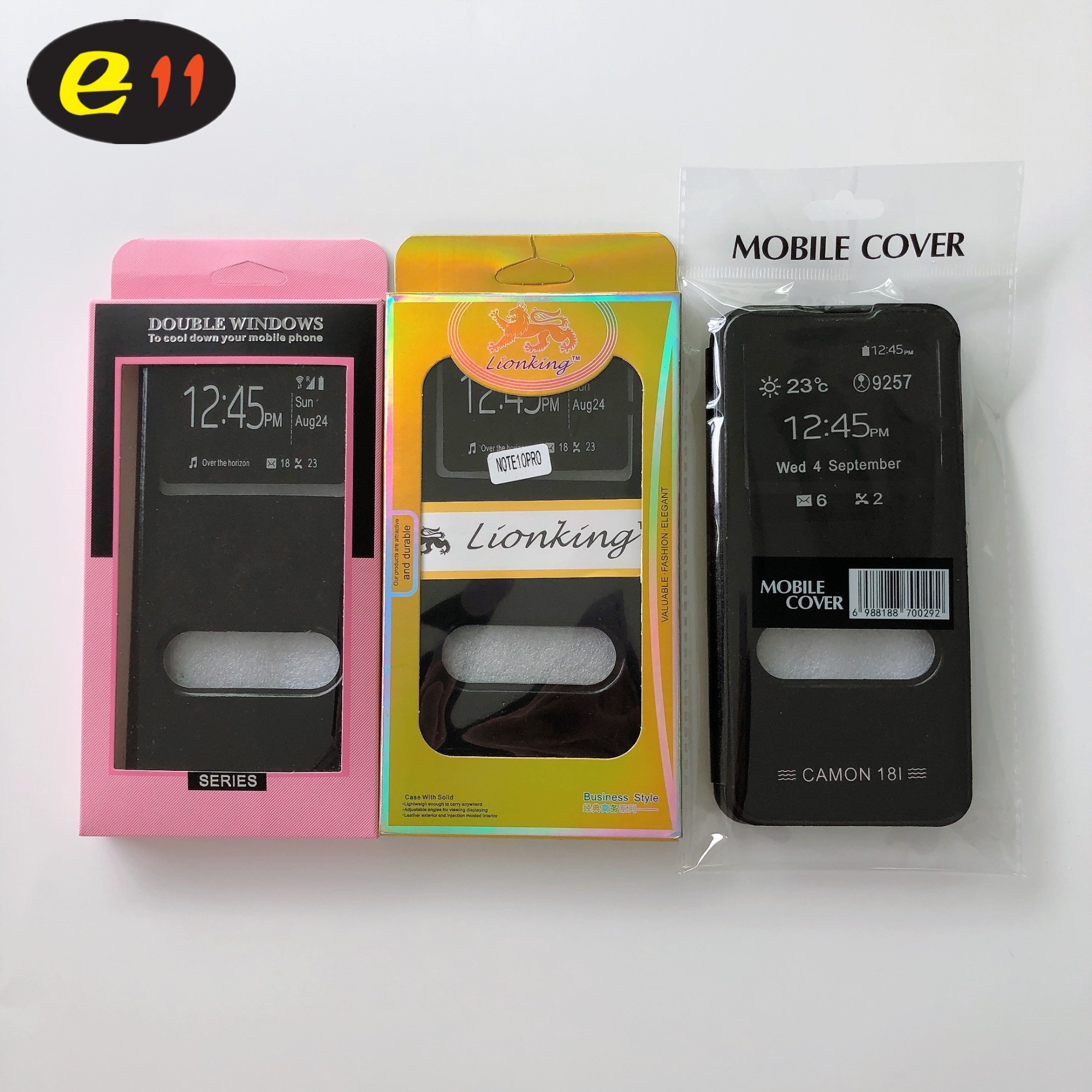 Manufacturer ITEL A58/A27/A24 Double windows cover mobile phone case