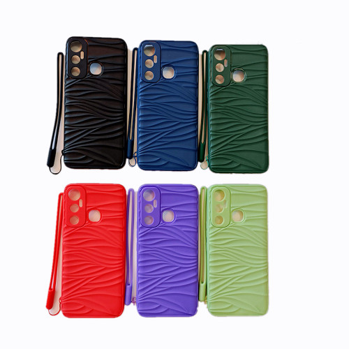 TECNO T352 T467 phone case soft ripple silicone phone TPU Factory wholesale