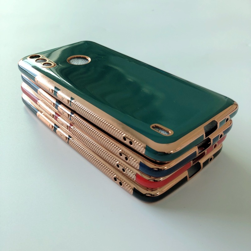 E11 the factory wholesale ElectroPlated TPU material back cover itel A56 fashion pure color Phone Case