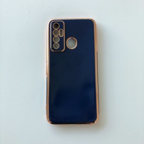 Factory wholesale New fsahion Electroplate fancy TPU material back cover TECNO CAMON 17 fashion pure color Phone Case