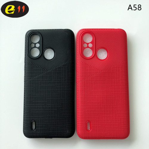Manufacture Protective back cover Shockproof TPU Noble cover phone case for itel A27 A58 A24