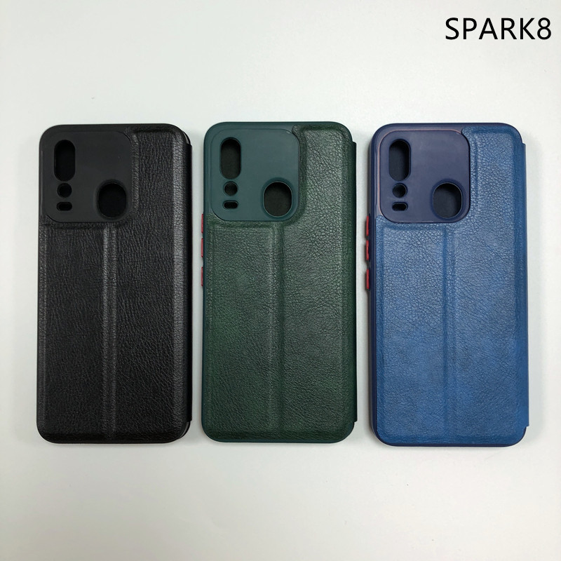 Hot Sale Manufacturer Wholesale Magic Flipcover waterproof phone case for SPARK 8