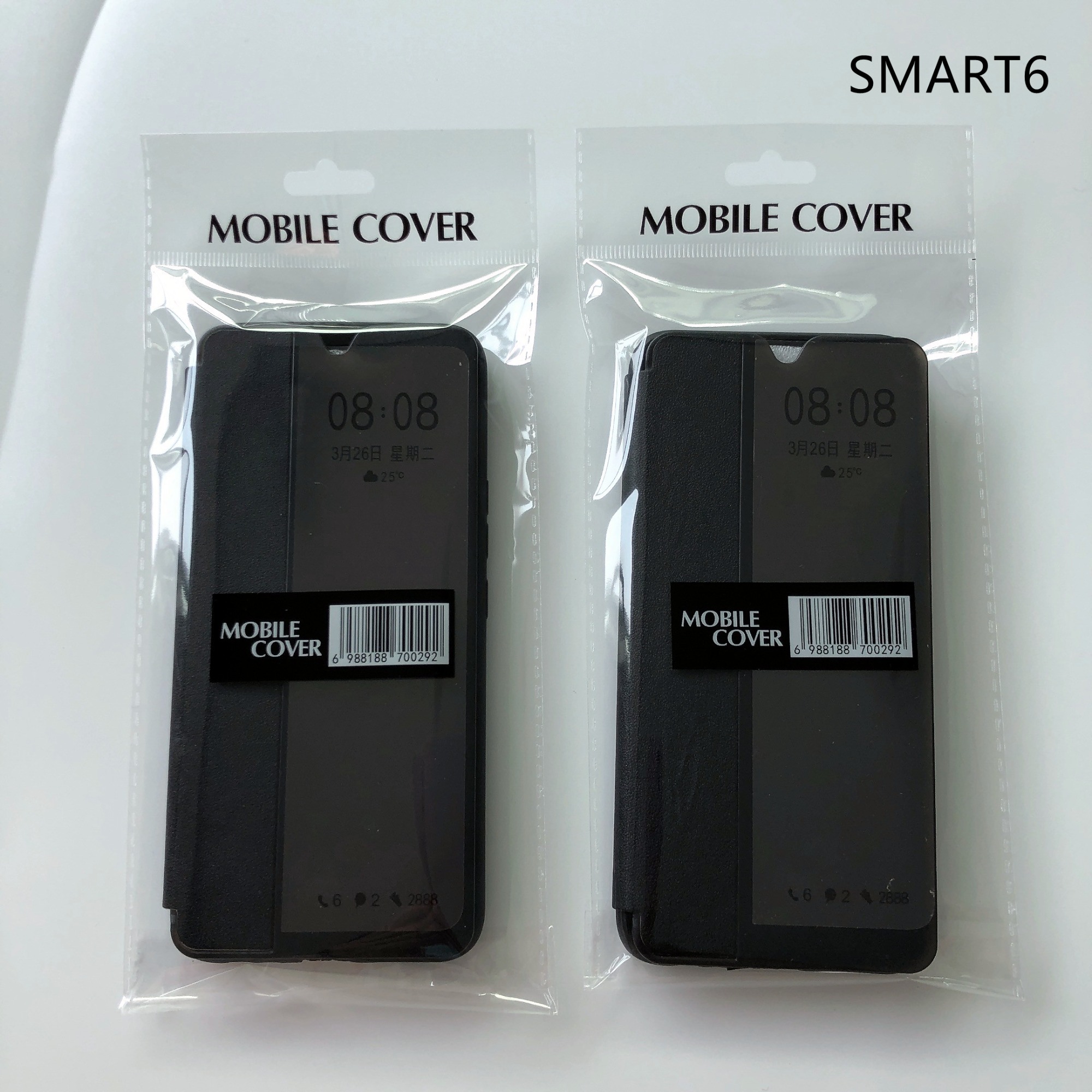 Factory Wholesale Smart View Flip Cover Full Protection Suitable TECNO SPARK 8 PRO Phone Case
