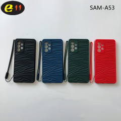Fashion Manufacturer HOT SALES Wholesale Shockproof Ripple Silicone Cover For SAM A53