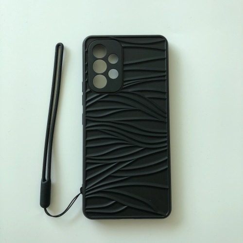 Fashion Manufacturer HOT SALES Wholesale Shockproof Ripple Silicone Cover For SAM A53