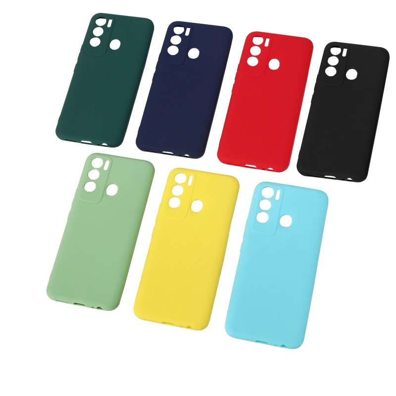 Manufacturer Full protection Anti-fall Colour Soft TPU Cover Suitable TECNO SPARK GO 2020