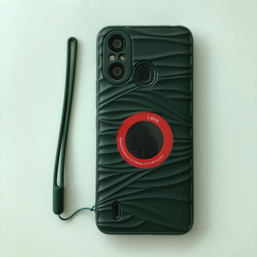 Manufacturer pattern design Ripple silicone case anti-drop tecno spark8pro spark8c spark8p phone case