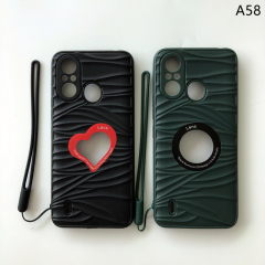Manufacturer pattern design Ripple silicone case anti-drop tecno spark8pro spark8c spark8p phone case