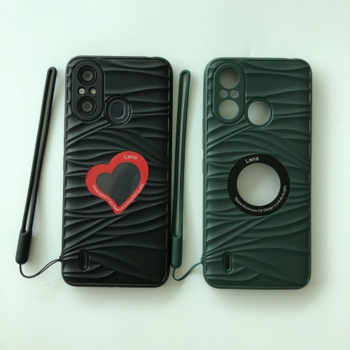 Manufacturer pattern design Ripple silicone case anti-drop tecno spark8pro spark8c spark8p phone case