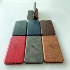 High Quality PU Leather phone Case For i Phone 13 13Pro Max Mini X XS XR 7 8 Plus Flip Phone Cover