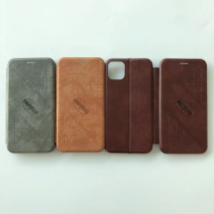 High Quality PU Leather phone Case For i Phone 13 13Pro Max Mini X XS XR 7 8 Plus Flip Phone Cover