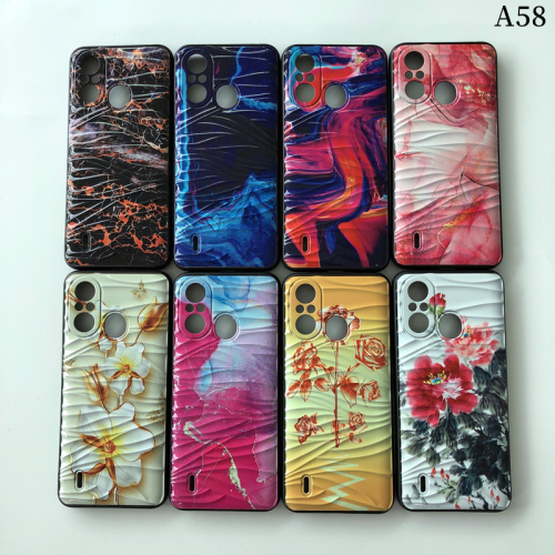 New design fancy Ripple silicone case anti-drop TPU+SILICONE sam a534g a23 a03 a03core phone case