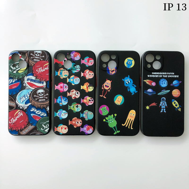 Fancy Ripple silicone case anti-drop TPU back cover Iphone 13PRO 12PRO 11PRO 5 6 7 8 phone case