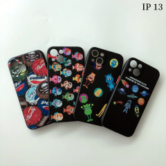 Fancy Ripple silicone case anti-drop TPU back cover Iphone 13PRO 12PRO 11PRO 5 6 7 8 phone case
