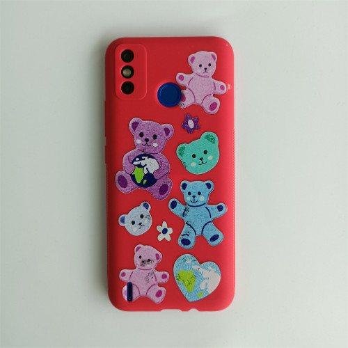 Manufacturer Fancy TPU Back Cover Soft Material Suitable tecno SPARK 8T pop6 go camon18pro Phone Case