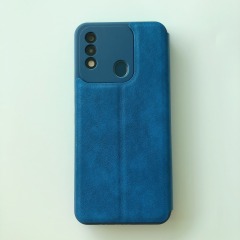 High Quality PU Leather phone Case For tecno POVA3 Flip Phone Cover