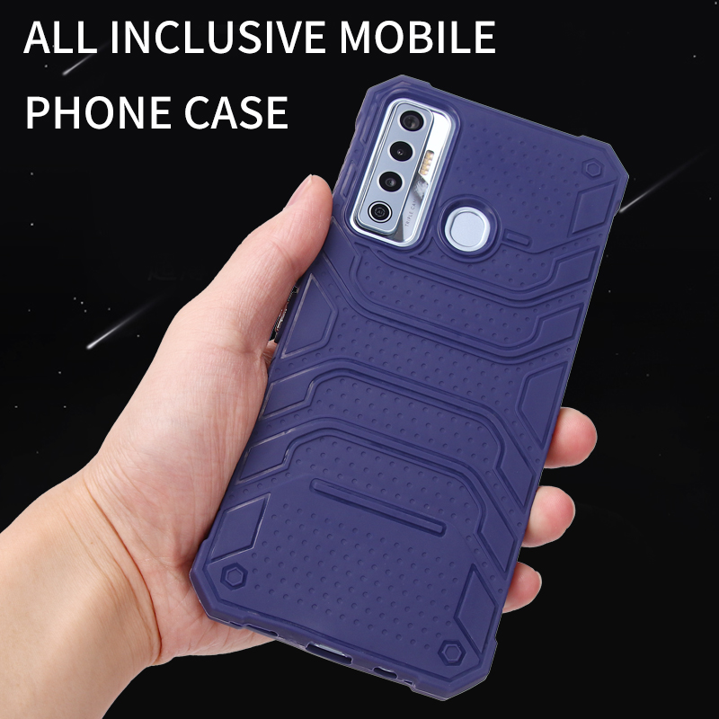 Factory Hot selling Super-iron Shockproof Back Cover Suitable tecno pova 3 Phone Case